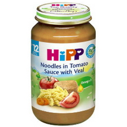 DDĐL Thịt bê, mì sợi, cà chua (220g)