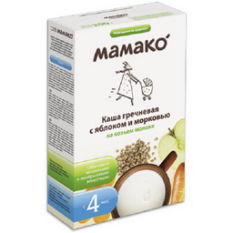 Bột ăn liền Kiều Mạch,Táo,Cà Rốt với sữa dê (200gr)